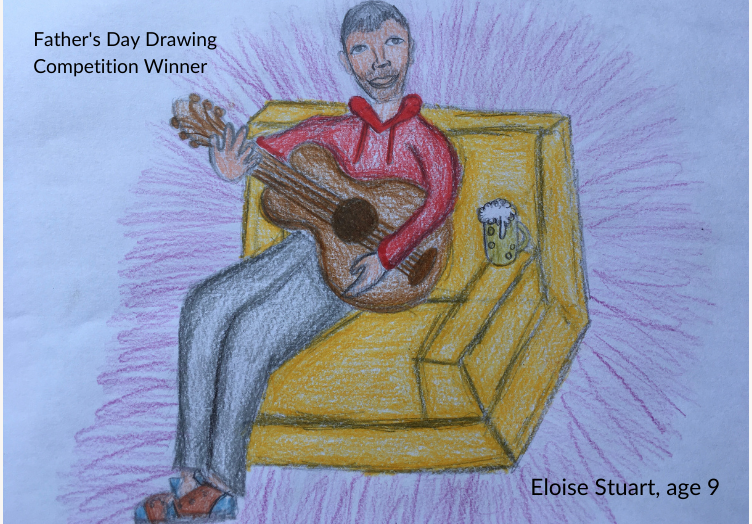Father's Day Drawing Competition - Winner!