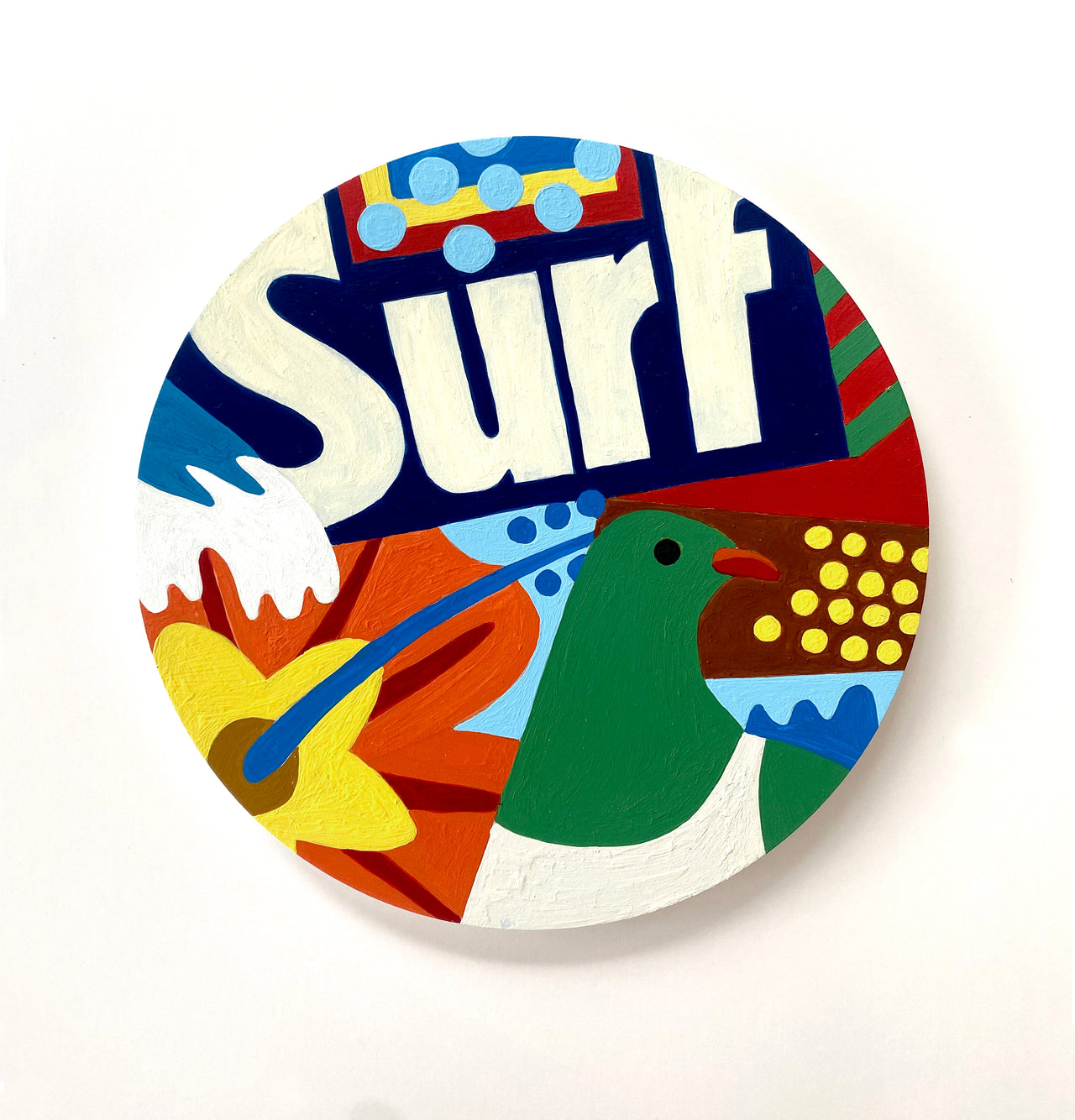 Surfing Bird