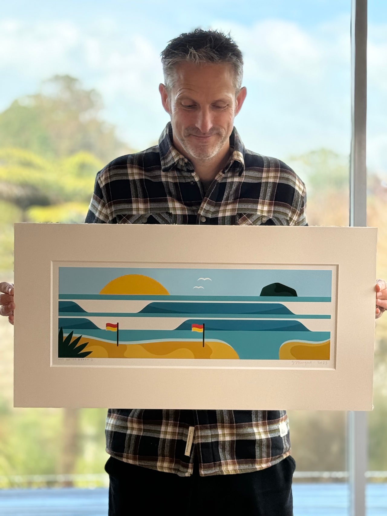 Hot Water Beach (matted)