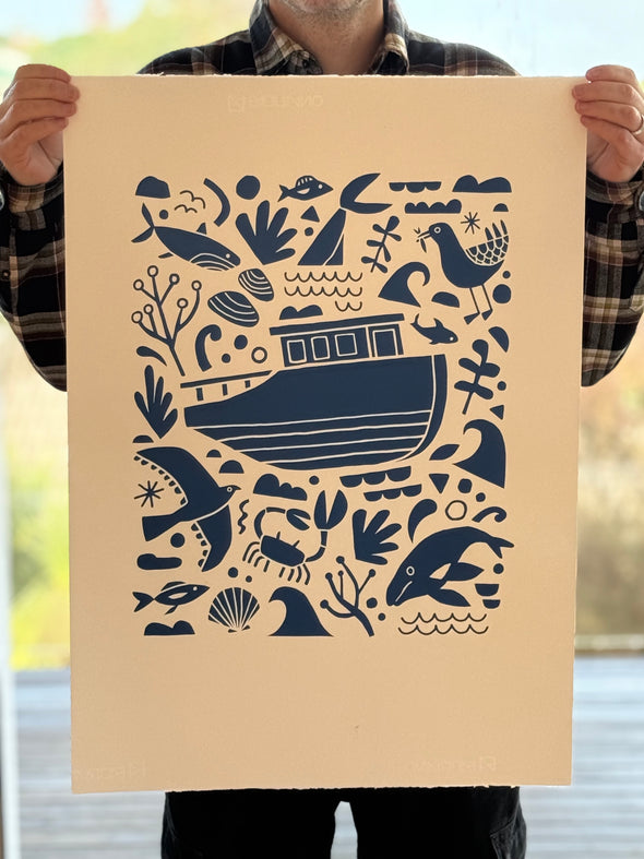 Ship Shapes - Limited Edition Screen Print