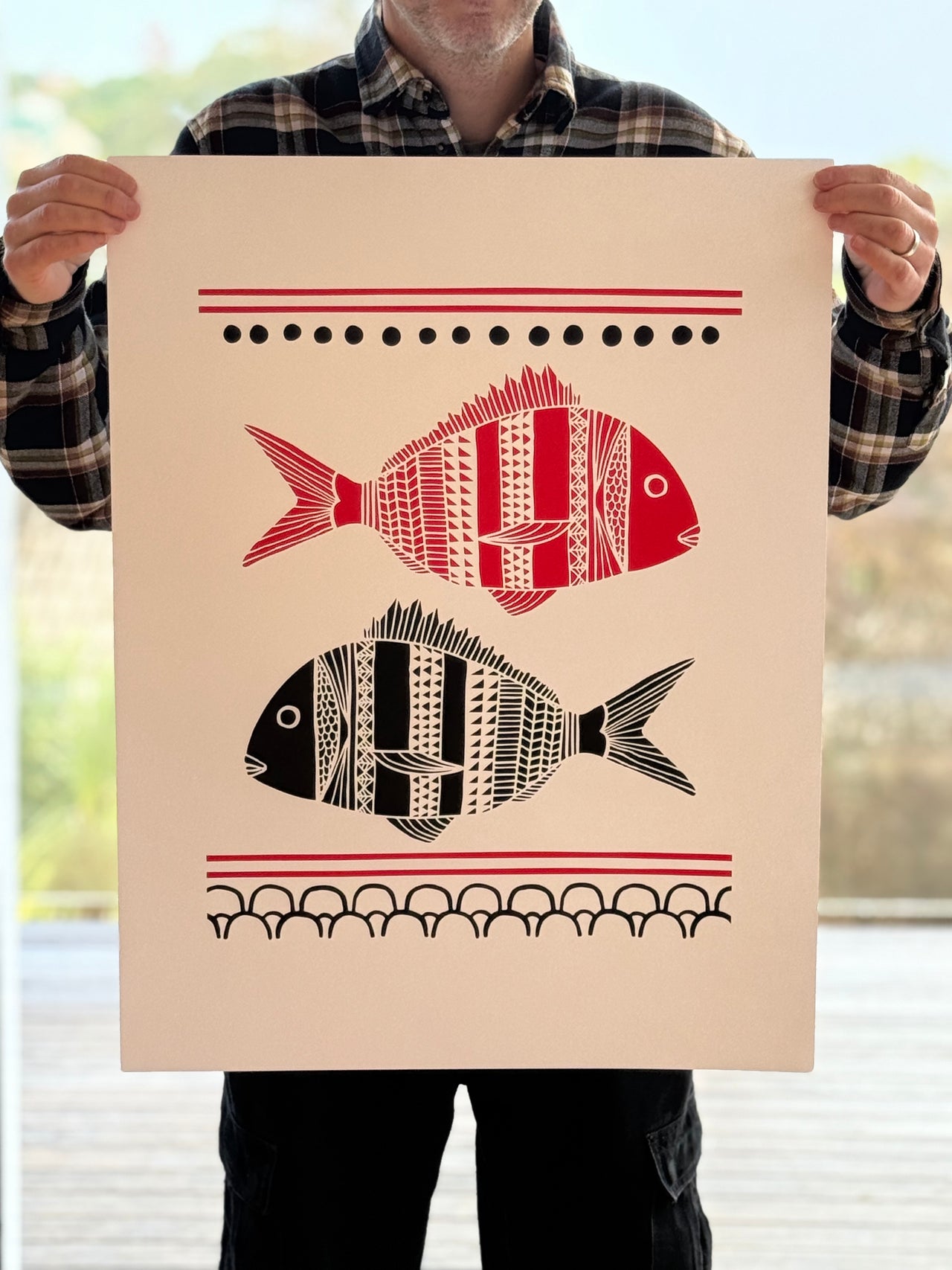 Two Snapper - Limited Edition Screen Print