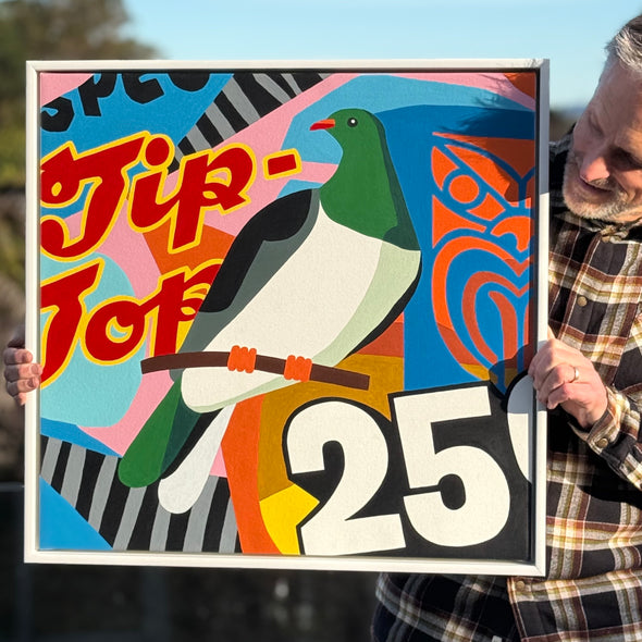 Kiwiana Collage - Kereru