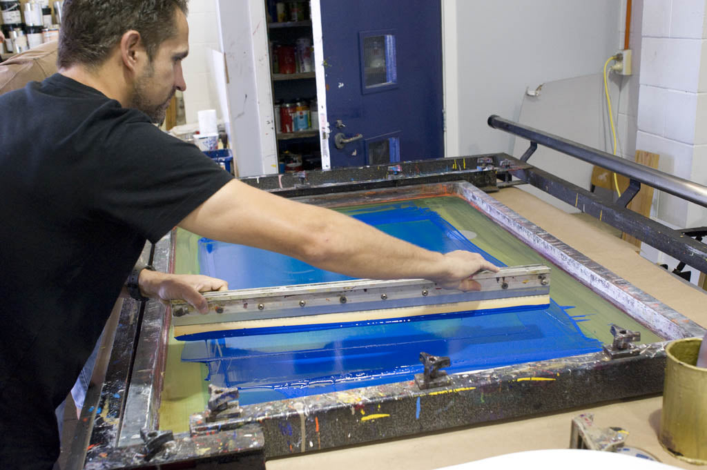 Catching Print Explained 'Catching Rays' Screen Print