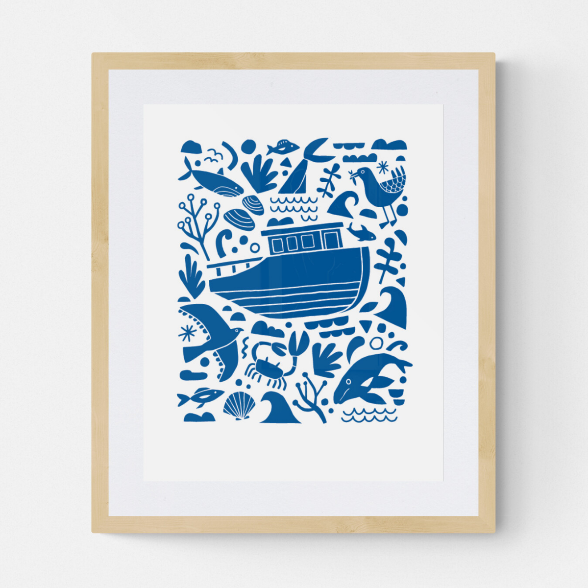 Ship Shapes - Screen print