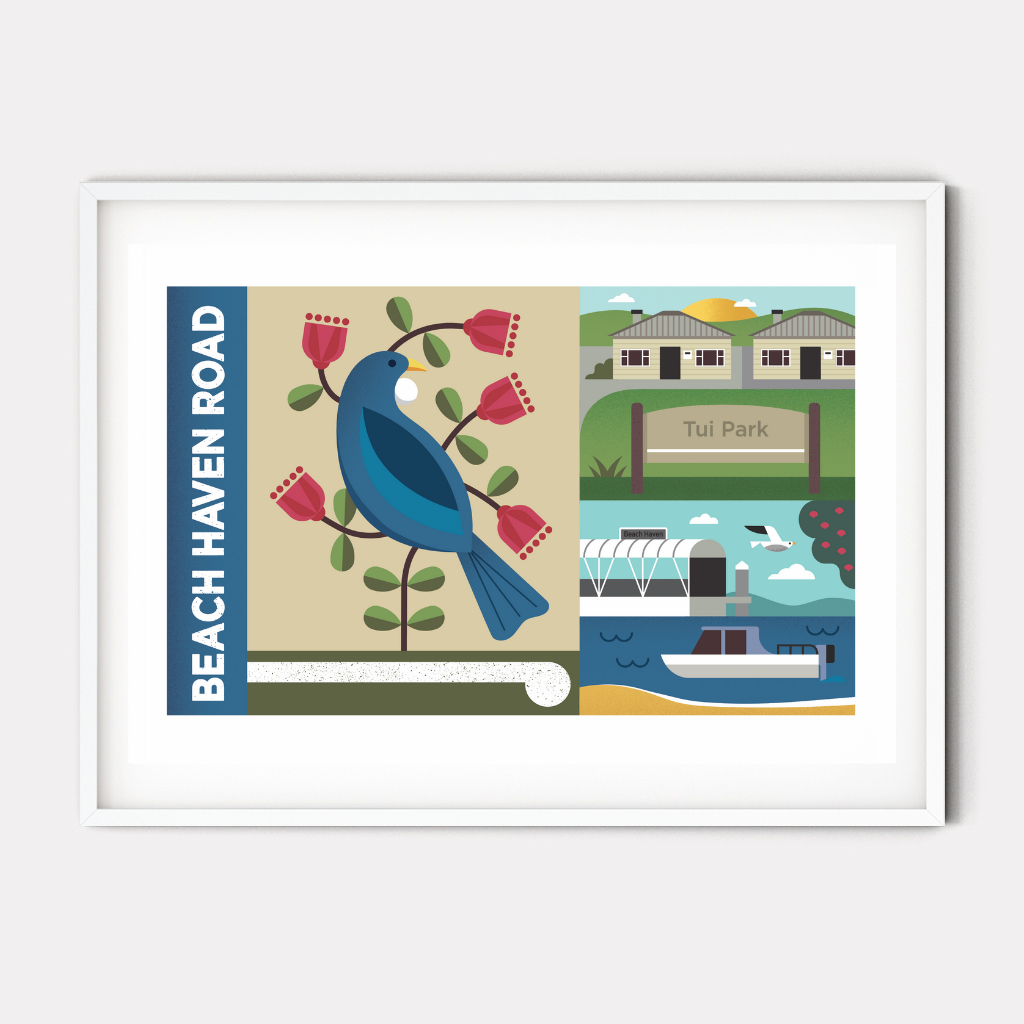 Tui Park - A2 Framed