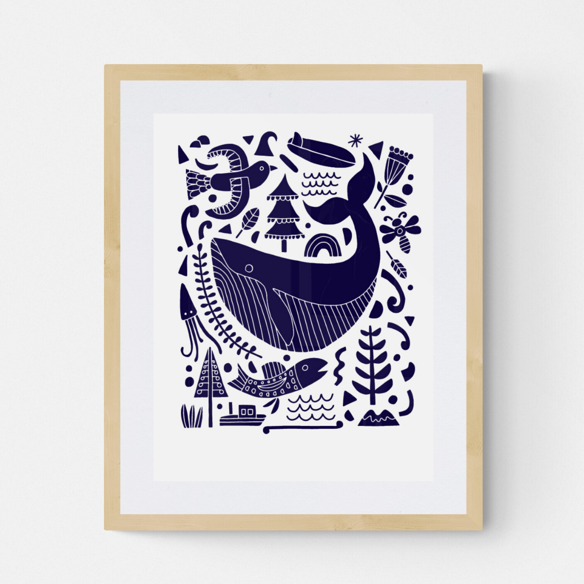 A Friend of the Sea - Screen print