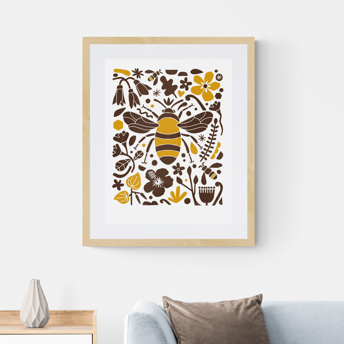 Nature & Nectar - Screen print