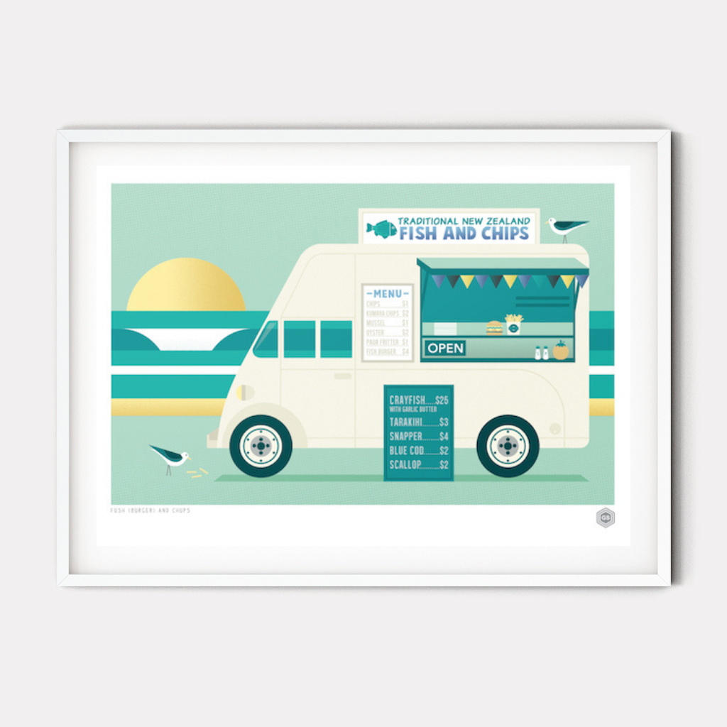 Fush (Burger) & Chups