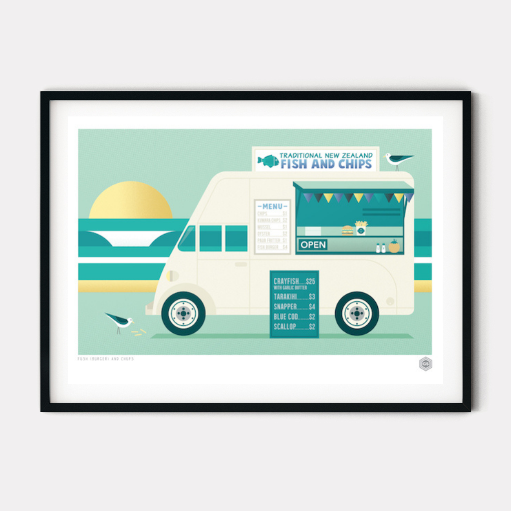 Fush (Burger) & Chups