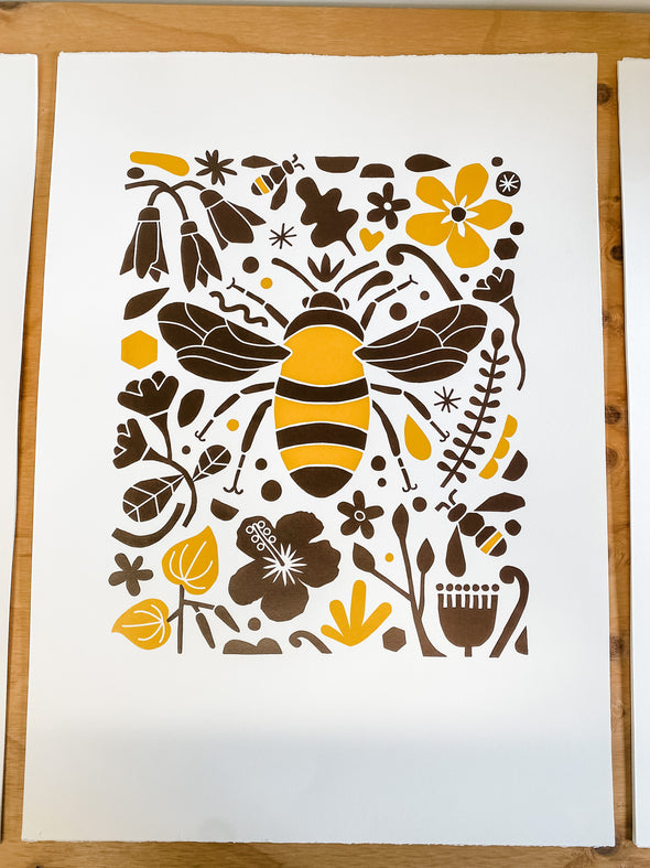 Nature & Nectar - Screen print