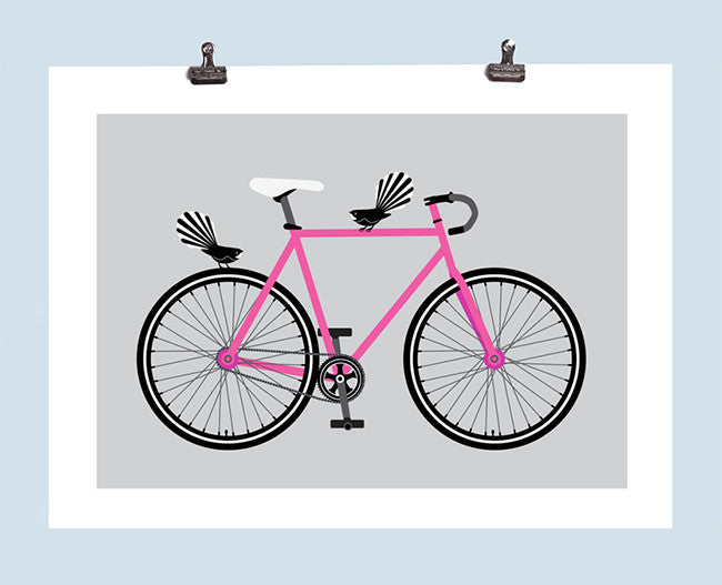 On Her Bike