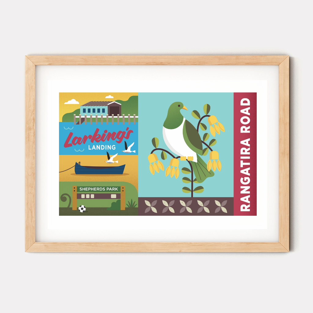 A Slice of Haven - A2 Framed