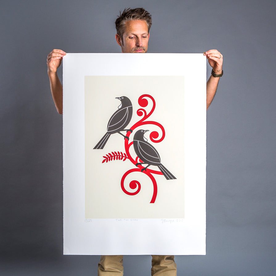 Two Tui Screen Print